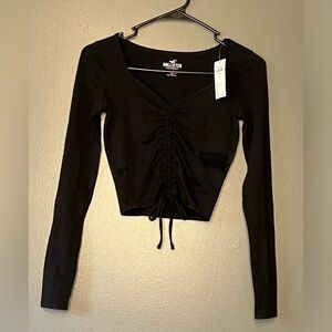 Cinched Crop Top NWT